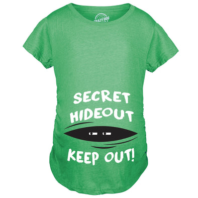 Secret Hideout Maternity Tshirt