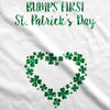 Bumps First St. Patrick’s Day Maternity Tshirt
