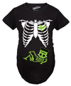 Frankenstein Skeleton Maternity Tshirt