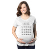 Calendar Countdown Maternity Tshirt