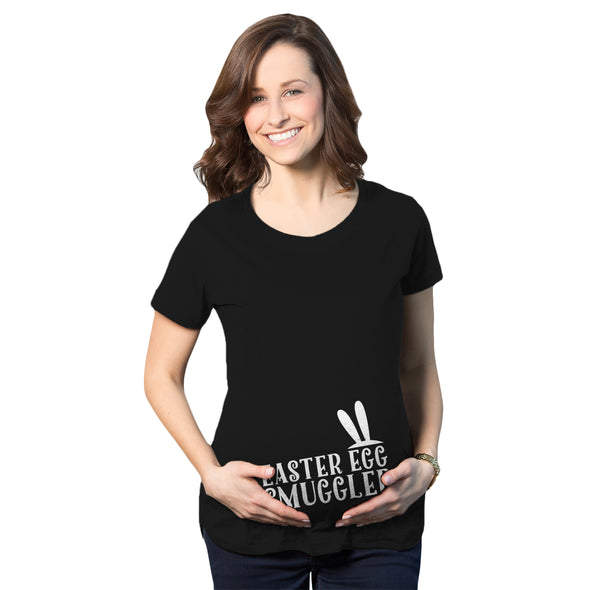 Easter Egg Smuggler Maternity T shirt Maternity Tshirt