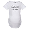 We’re Getting Our Fur Babies A Pet Human Maternity Tshirt