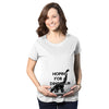 Hoping For A Dinosaur Maternity Tshirt