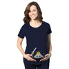 Peeking Captain Maternity Tshirt