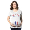 Bump's First Memorial Day Maternity Tshirt