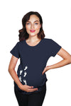 Footprints Maternity Tshirt