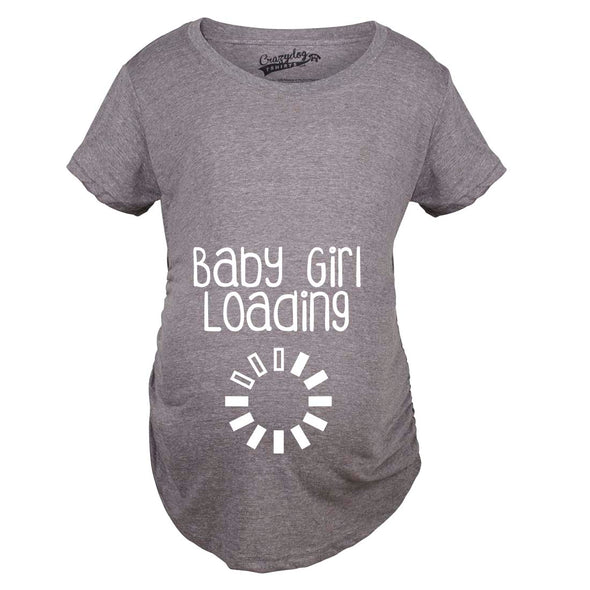 Baby Girl Loading Maternity Tshirt