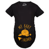 My Baby Loves Halloween Maternity Tshirt