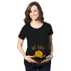 My Baby Loves Halloween Maternity Tshirt