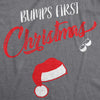 Bump's First Christmas Maternity Tshirt