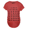 Calendar Countdown Maternity Tshirt