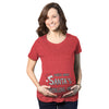 Guess What Santa's Bringing Me Maternity Tshirt