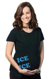 Ice Ice Baby Maternity Tshirt