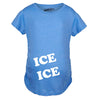 Ice Ice Baby Maternity Tshirt