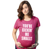 Kickin’ Me Smalls Maternity Tshirt