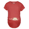 Peeking Baby Maternity Tshirt