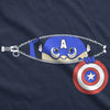 Peeking Captain Maternity Tshirt