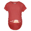 Peeking Elf Maternity Tshirt