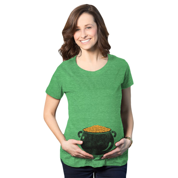 Pot of Gold Maternity Tshirt