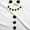 Snowman Buttons Maternity Tshirt