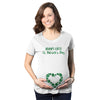 Bumps First St. Patrick’s Day Maternity Tshirt