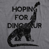 Hoping For A Dinosaur Maternity Tshirt