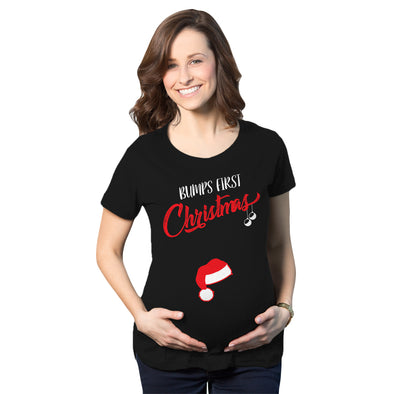 Thyme Maternity Christmas Themed T-Shirt