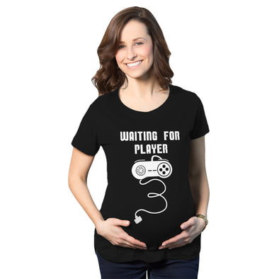 Waiting For Player 3 Maternity Tshirt