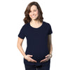 Comfortable 6 Pack Maternity Shirts Blank Pregnancy Shirts Plain Fitted Tees