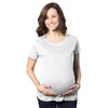 Comfortable 6 Pack Maternity Shirts Blank Pregnancy Shirts Plain Fitted Tees