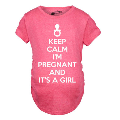 Keep Calm I'm Pregnant Maternity Tshirt