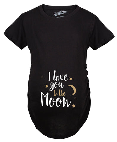 I Love You To The Moon Maternity Tshirt
