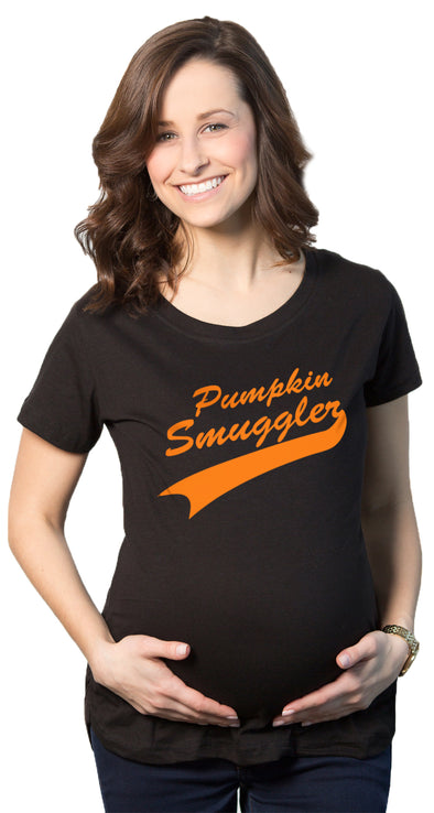 Pumpkin Smuggler Maternity Tshirt