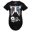 Skeleton Baby Boy Maternity Tshirt