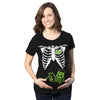 Frankenstein Skeleton Maternity Tshirt